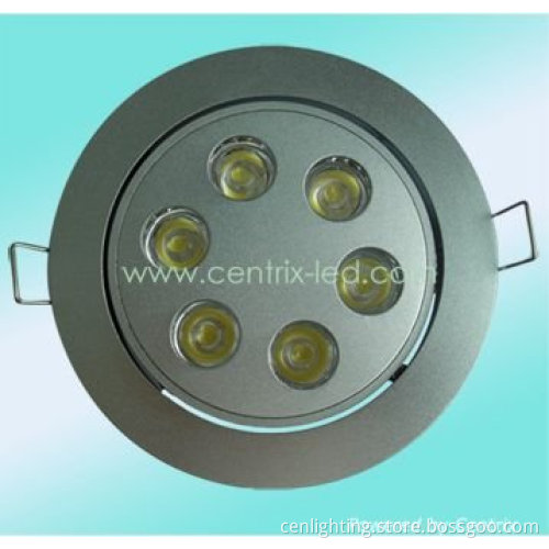 6*1W High Power LED Downlight